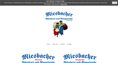 Desktop Screenshot of miesbacher-waescherei.de